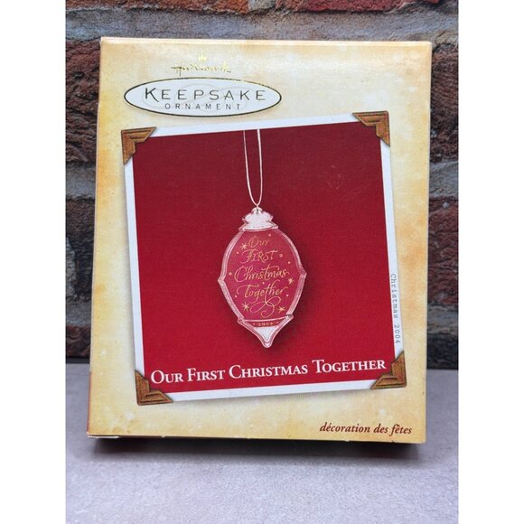 Hallmark Other - Hallmark Keepsake Ornament Our First Christmas Together 2004